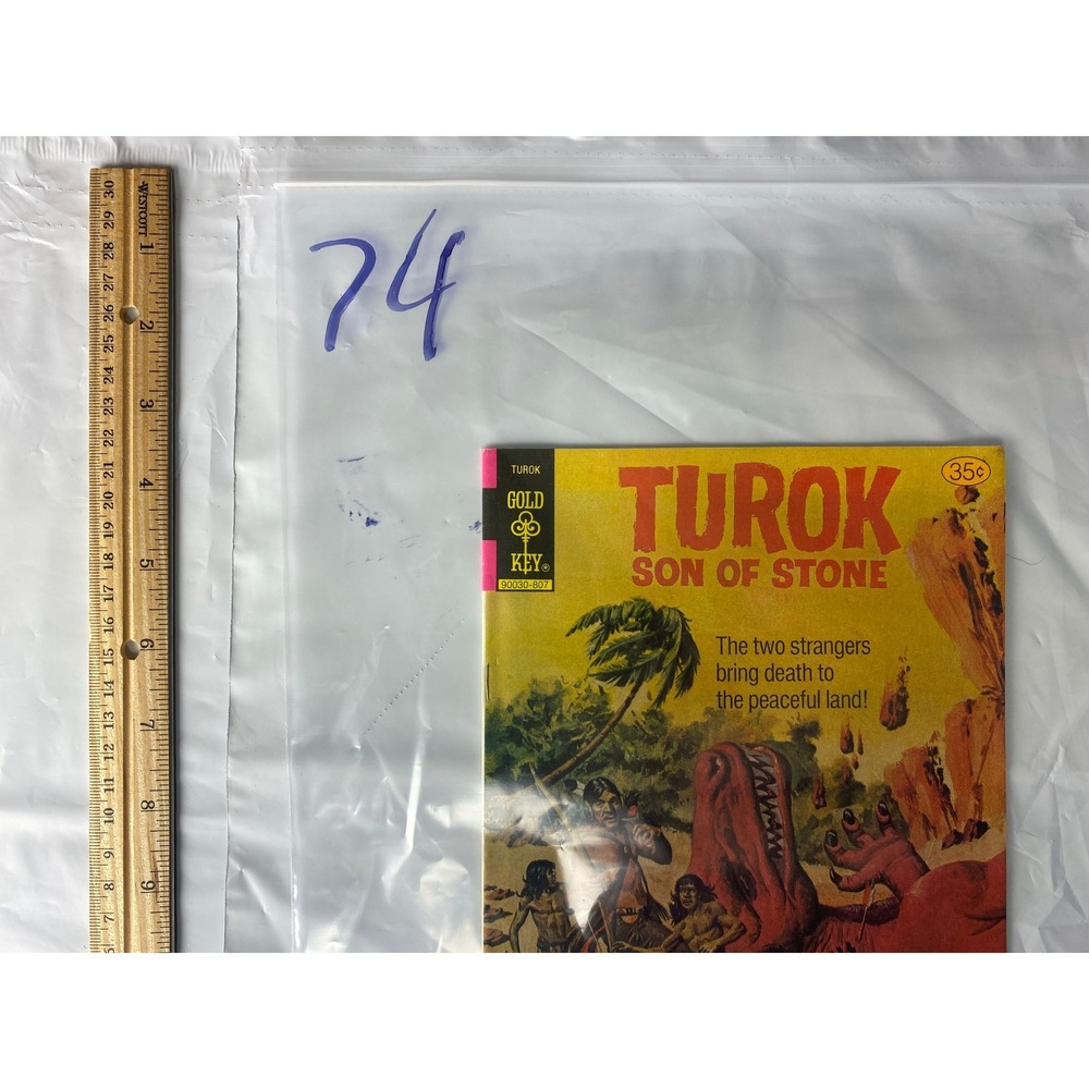 Turok Son of Stone 1969 Gold Key Comic‎ Book Issue 74
